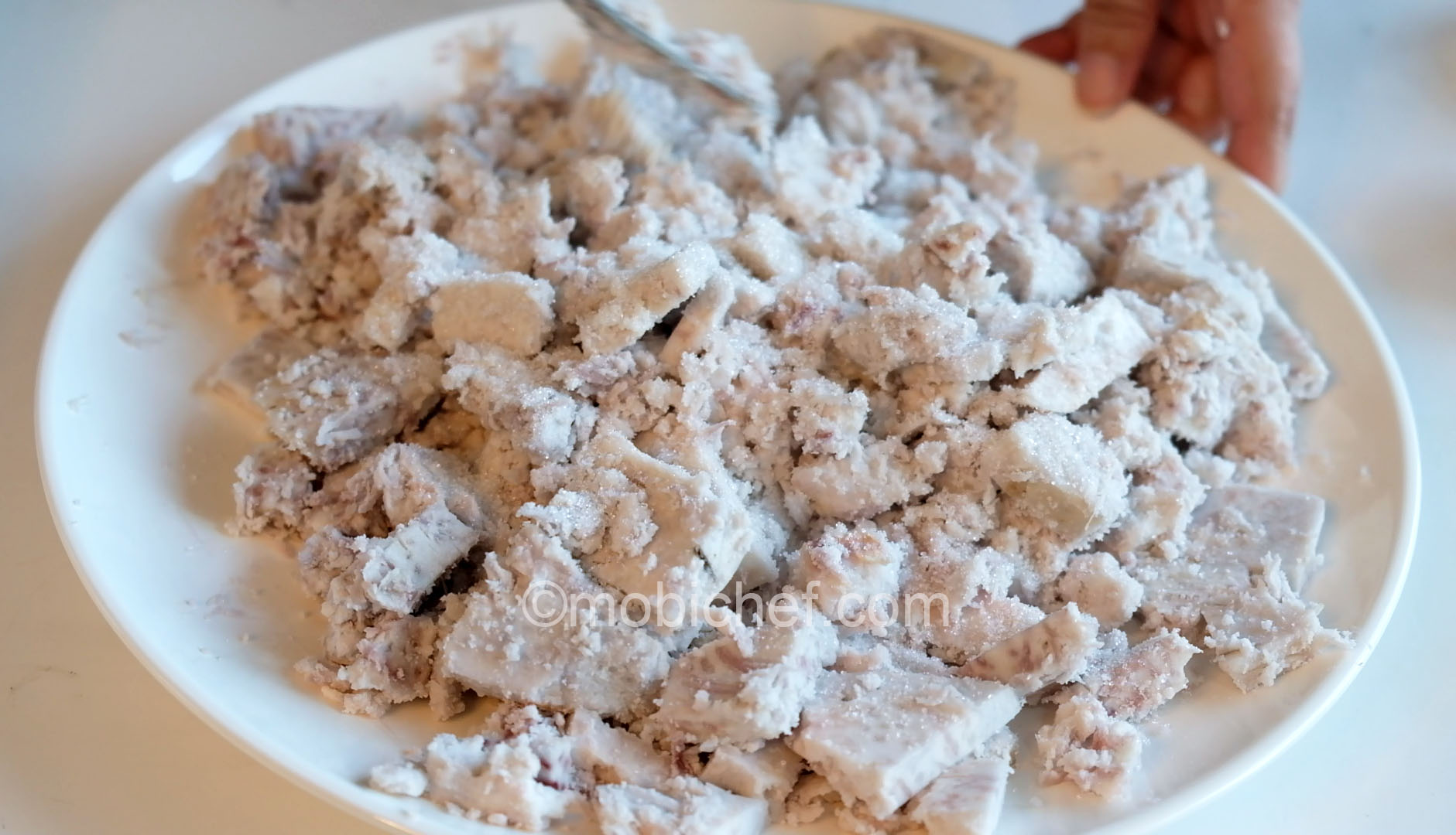 Chef Petty's Recipe Deepfried Sweet Coconut Taro Balls The Largest