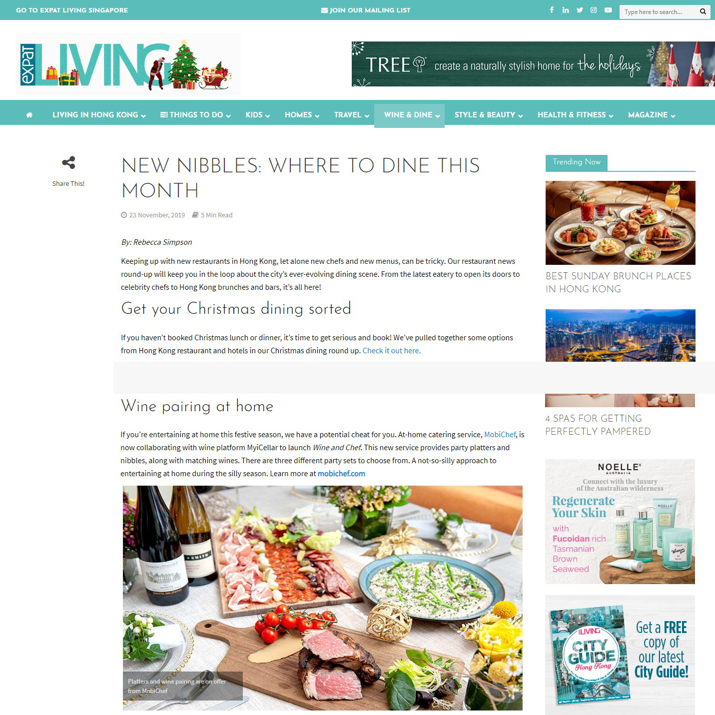 20191209 | Expat Living | New Nibbles Where to Dine Next Month 